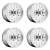 Set 4 17" American Racing AR62 Outlaw II 17x8 8x170 18mm Wheels Machined Rims