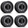 Set 4 American Racing AR62 Outlaw II 18x8 5x5.5 Satin Black Wheels 18" 18mm Rims