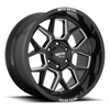 Moto Metal MO803 Banshee 20x10 6x135 Gloss Black Milled Wheel 20" -18mm Rim