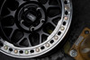 Set 4 KMC KM235 Grenade Crawl Beadlock 20x10 5x5 Satin Black Wheels 20" -48mm