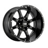 Set 4 Moto Metal MO970 20x10 8x6.5 Gloss Black With Milled Lip Wheels 20" -18mm