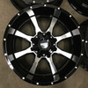 Set 4 20" Moto Metal MO970 20x10 5x5 5x5.5 Black Machined Face Wheels -24mm Rims