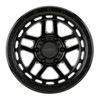 Set 4 KMC KM540 Recon 18x8.5 6x4.5 Satin Black Wheels 18" 18mm Rims