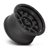 Set 4 KMC KM544 Mesa 18x9 6x120 Satin Black With Gloss Black Lip Wheels 18" 18mm