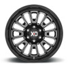 XD XD864 Rover 24x12 8x6.5 Gloss Black Milled Wheel 24" -44mm Rim