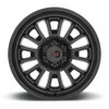 XD XD864 Rover 22x12 8x6.5 Satin Black With Gloss Black Lip Wheel 22" -44mm Rim