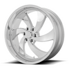 20" US Mag 1PC U132 Desperado 20x9.5 6x5.5 Chrome Right Wheel 1mm Rim For Chevy