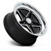 Set 4 American Racing Vintage VN514 Groove 18x10 5x4.75 Black Milled 18" 0mm