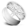 Set 4 26" DUB S265 Dirty Dog 26x10 6x5.5 25mm Chrome Wheels Truck SUV Rims