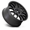 Set 4 22" Rotiform R195 ZWS Matte Black Wheels 5X112 35mm Rims