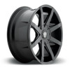 Set 4 DUB S110 Push 20x8.5 6x120 6x132 Gloss Black Wheels 20" 35mm Rims