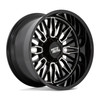 Moto Metal MO809 Stinger 22x12 5x5 5x5.5 Gloss Black Machined Wheel 22" -44mm