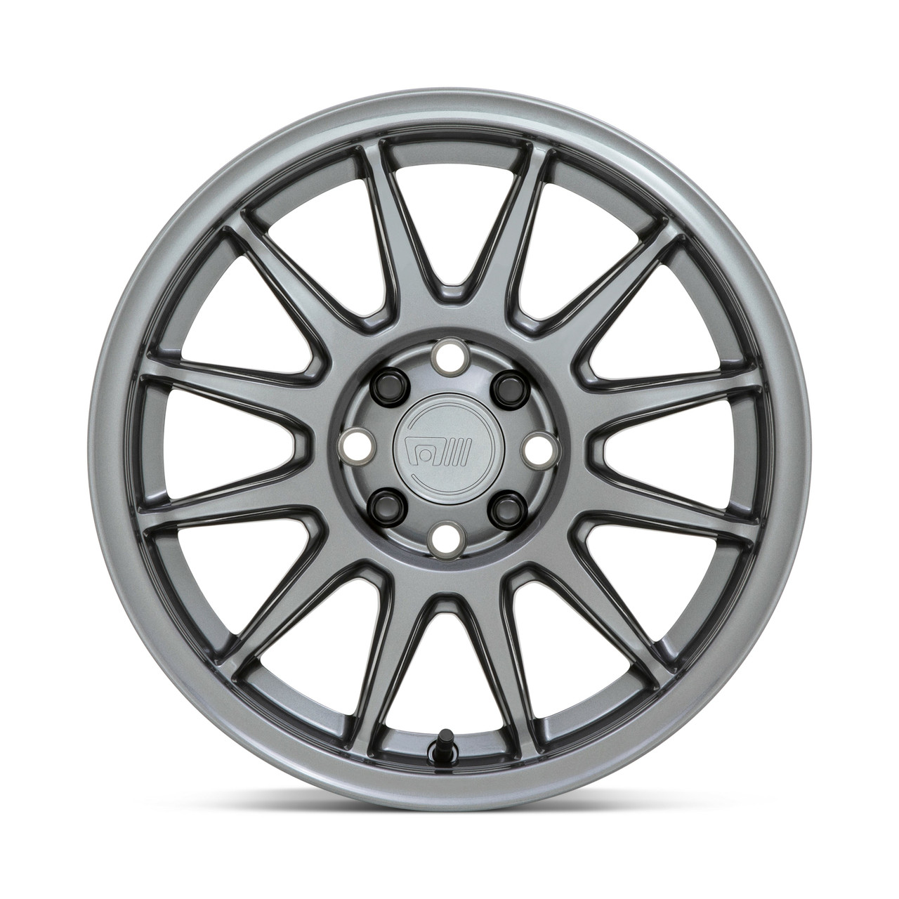 Motegi MR156 S12 16x8 4x100 4x4.25 Gloss Gunmetal Wheel 16" 28mm Rim