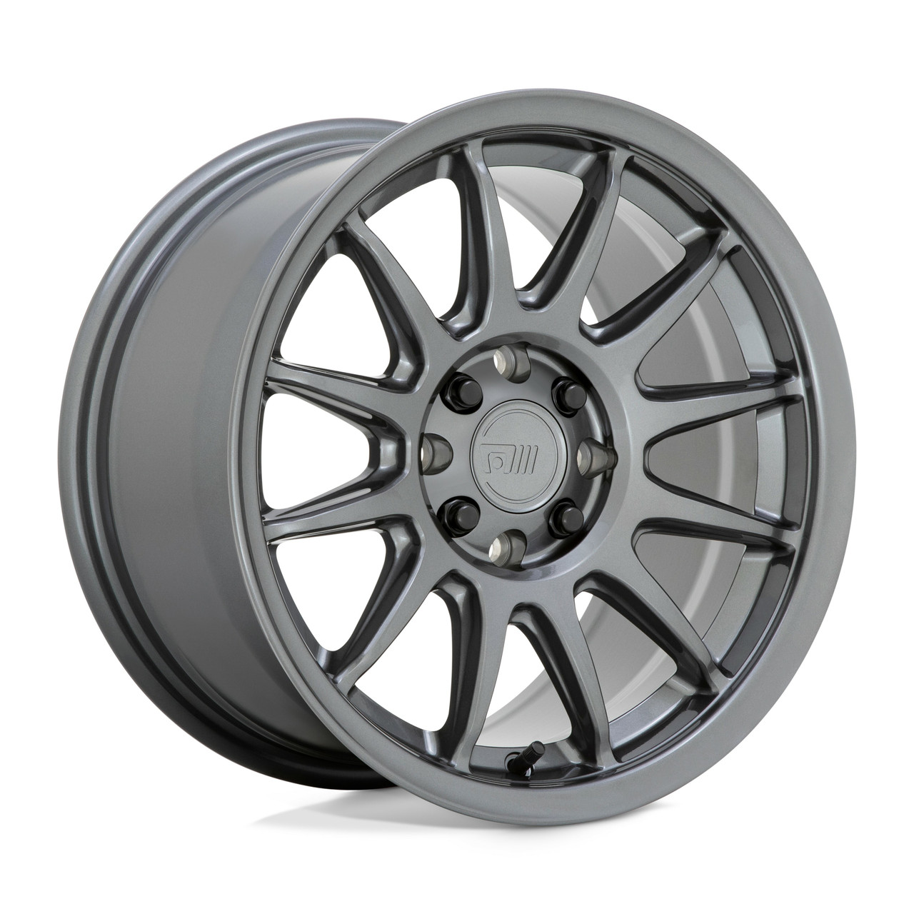 Motegi MR156 S12 15x8 4x100 4x4.5 Gloss Gunmetal Wheel 15" 28mm Rim