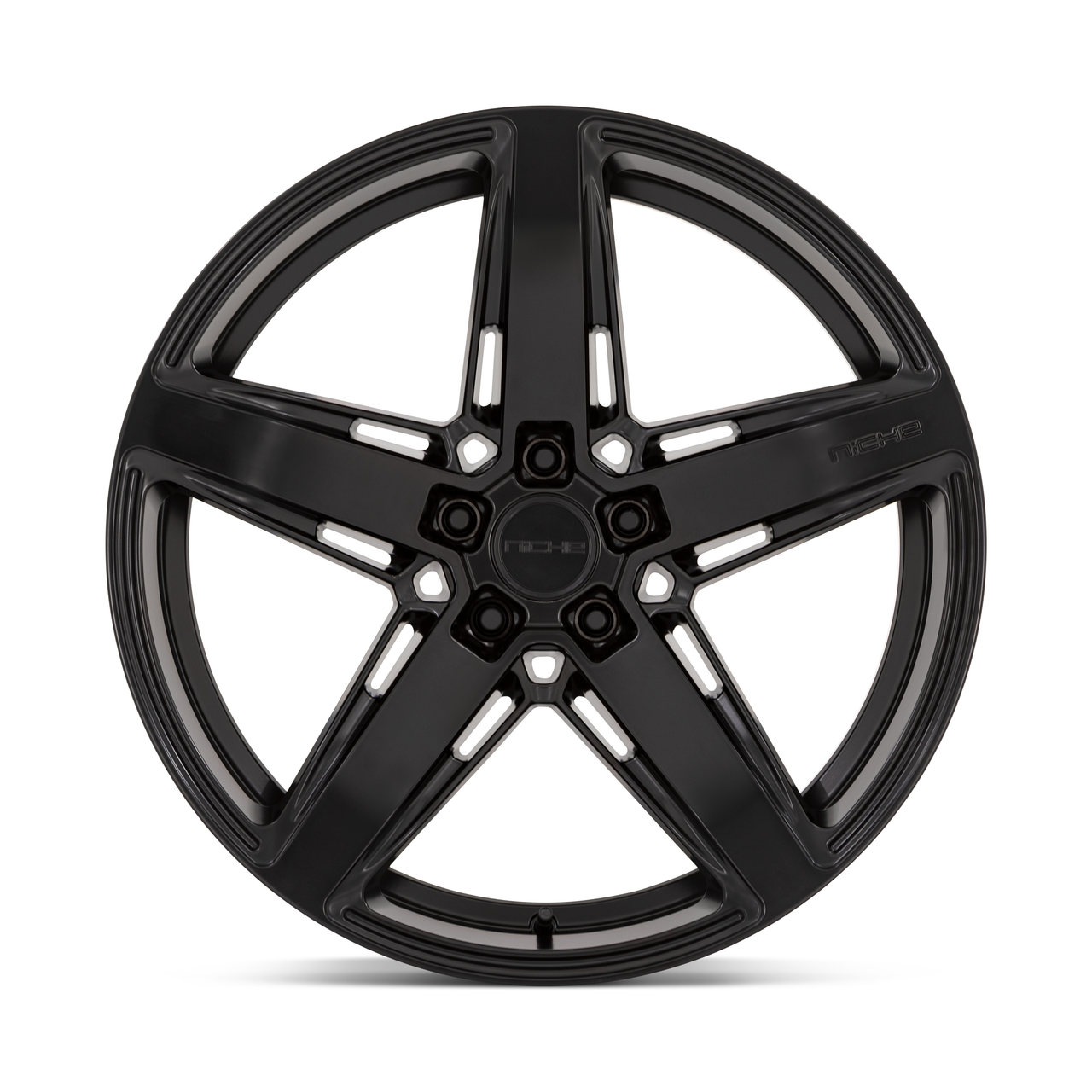 Niche 1PC M269 Teramo 20x9 5x112 Matte Black Wheel 20" 38mm Rim