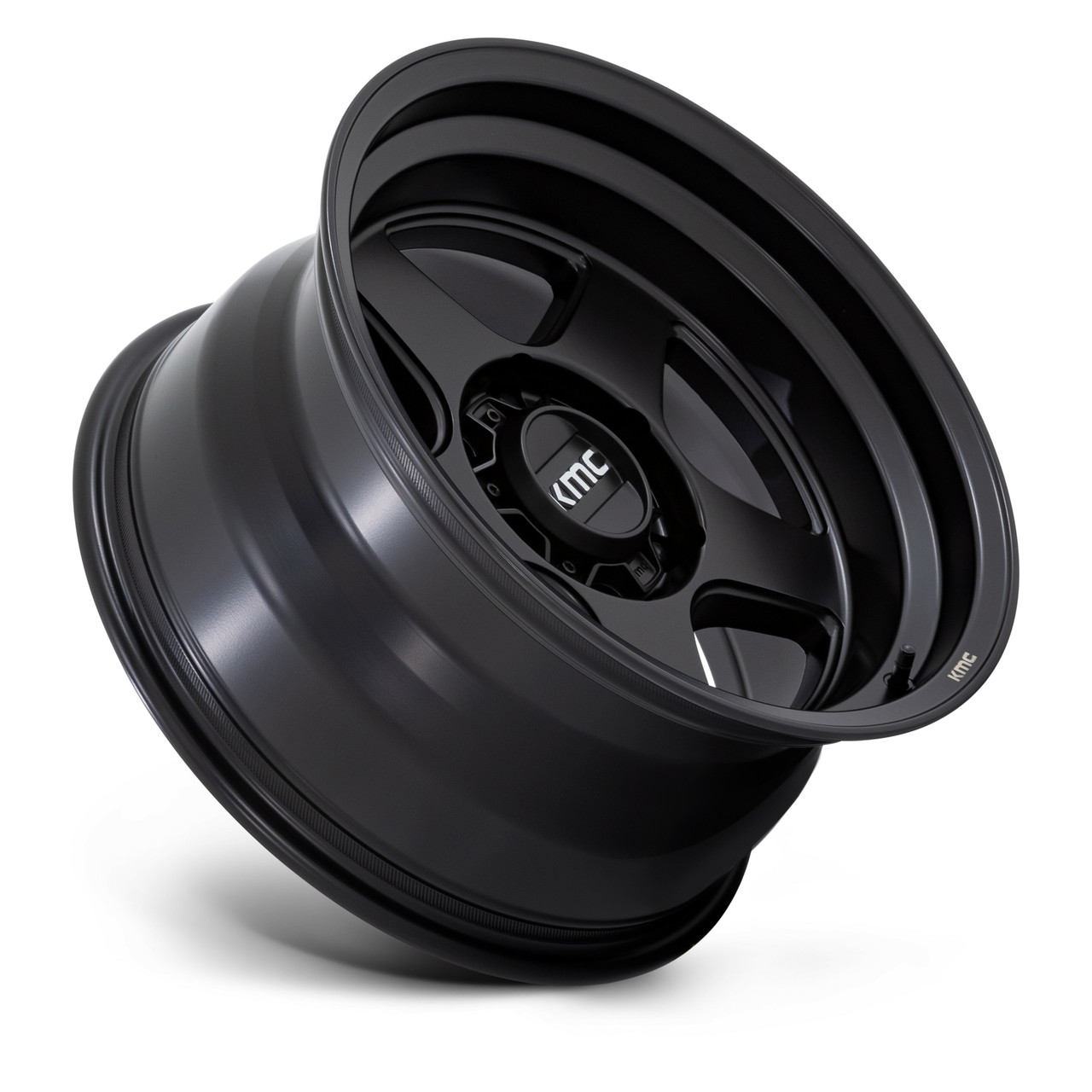 Set 4 KMC KM728 Lobo 17x9 6x5.5 Matte Black Wheels 17" -38mm Rims