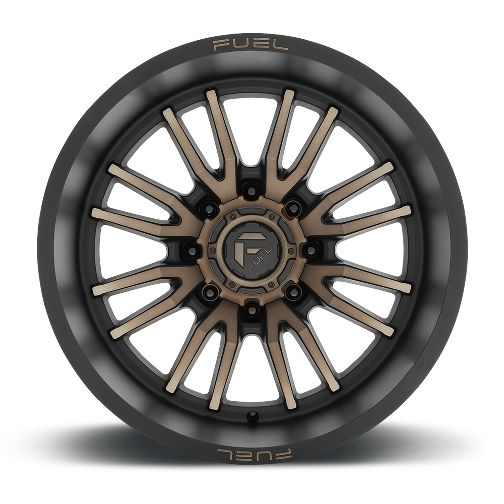 20" Fuel D762 Clash 20x9 8x170 1mm Matte Black Double Dark Tint Wheel Truck Rim Offroad