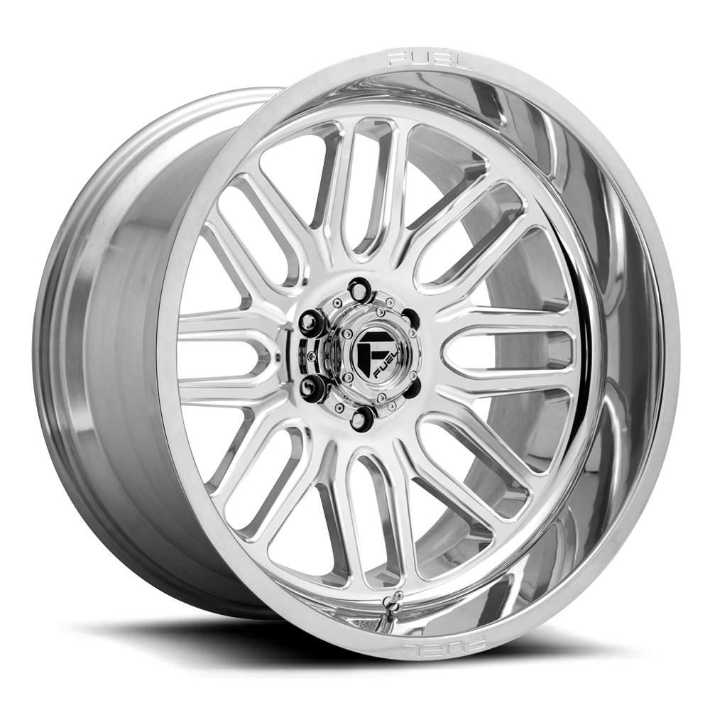 Set 4 Fuel D721 Ignite 22x10 8x170 High Luster Polished Wheels 22" -18mm