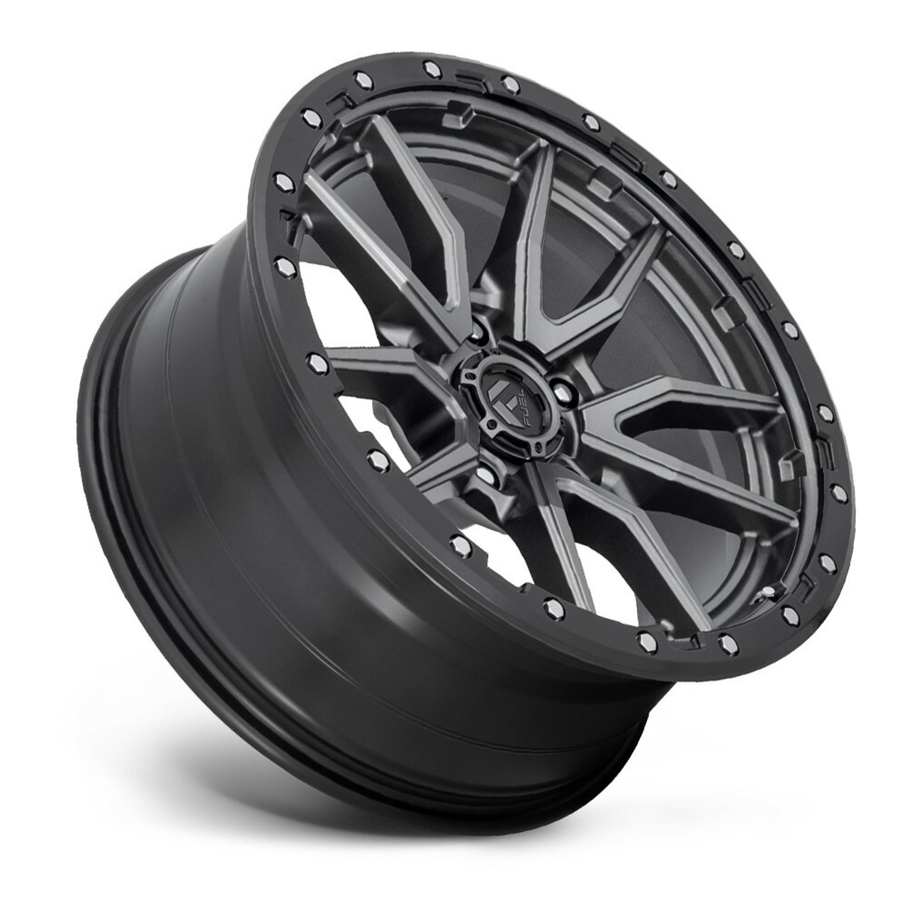 Fuel 1PC D680 Rebel 18x9 5x150 Matte Gun Metal Black Bead Ring Wheel 18" 1mm Rim Fuel 1PC D680 Rebel 18x9 5x150 Matte Gun Metal Black Bead Ring Wheel 18" 1mm Rim