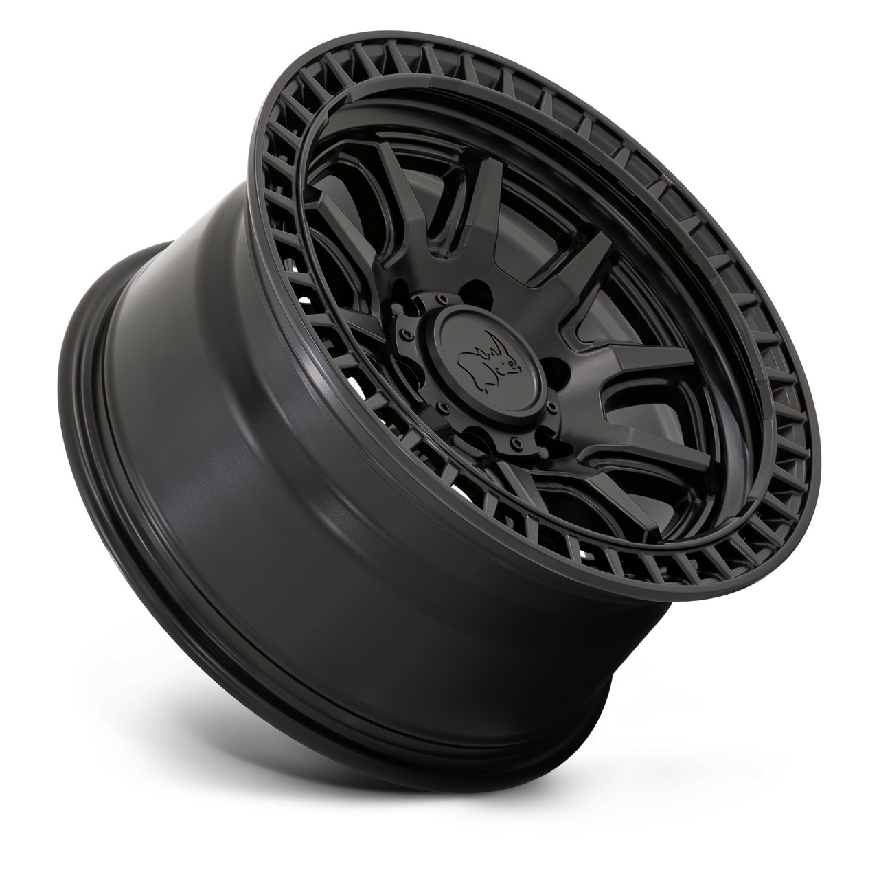 Black Rhino Calico 17x8.5 6x5.5 Matte Black Wheel 17" -10mm For Ford Toyota Rim