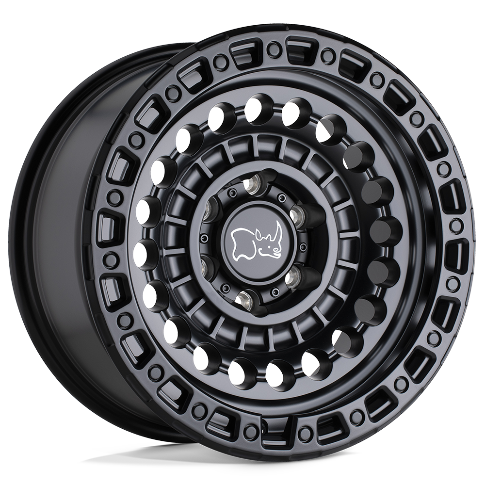 Set 4 Black Rhino Sentinel 17x8.5 8x170 Matte Black Wheels 17" 0mm Rims