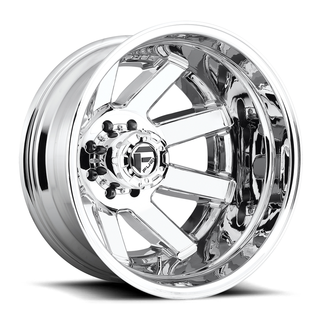 Fuel 1PC D536 Maverick 20x8.25 8x6.5 Chrome Plated Wheel 20" -215mm Rim