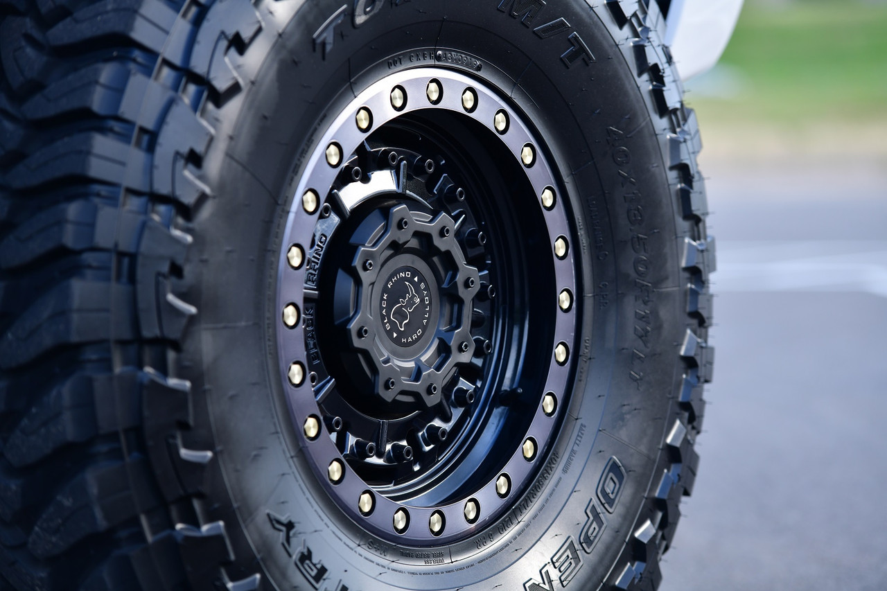 Black Rhino Abrams 18x9.5 6x5.5 Gun Black Machined Dark Tint Wheel 18" -18mm
