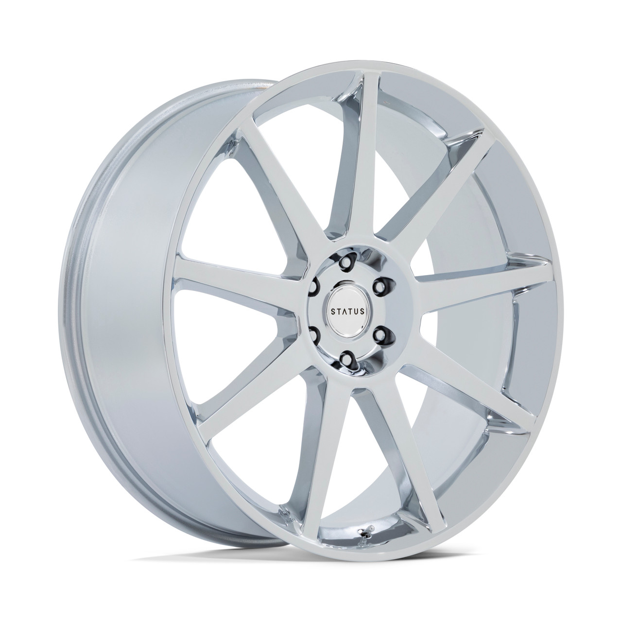 Status Mammoth 26x10 6x5.5 Chrome Wheel 26" 30mm Rim