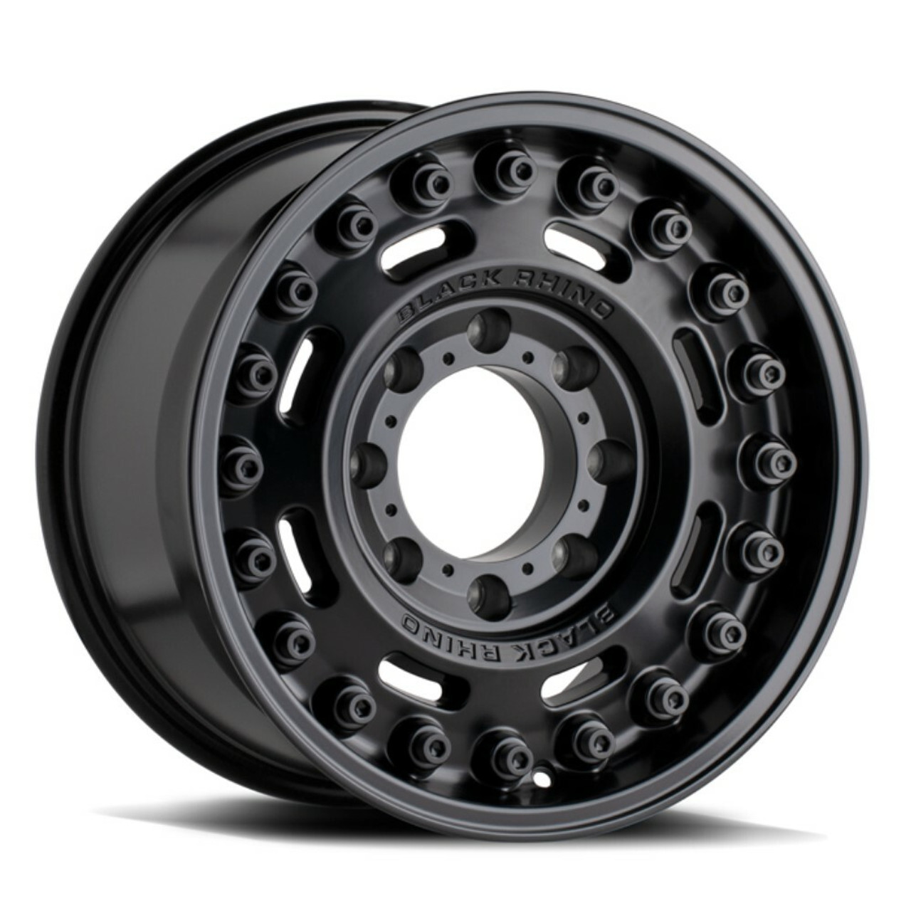 Set 4 Black Rhino Axle 17x9.5 6x5.5 Matte Black Wheels 17" -18mm Lifted Rims