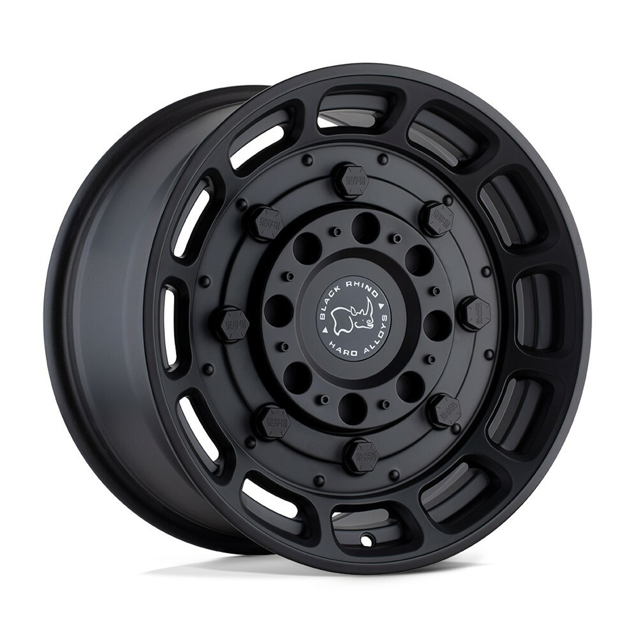 Black Rhino Warthog 20x9.5 5x5.0 Matte Black Wheel 20" -18mm Lifted For Jeep Rim