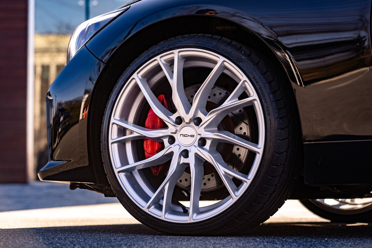 Niche 1PC M273 Novara 20x9 5x112 Silver Wheel 20" 38mm Rim