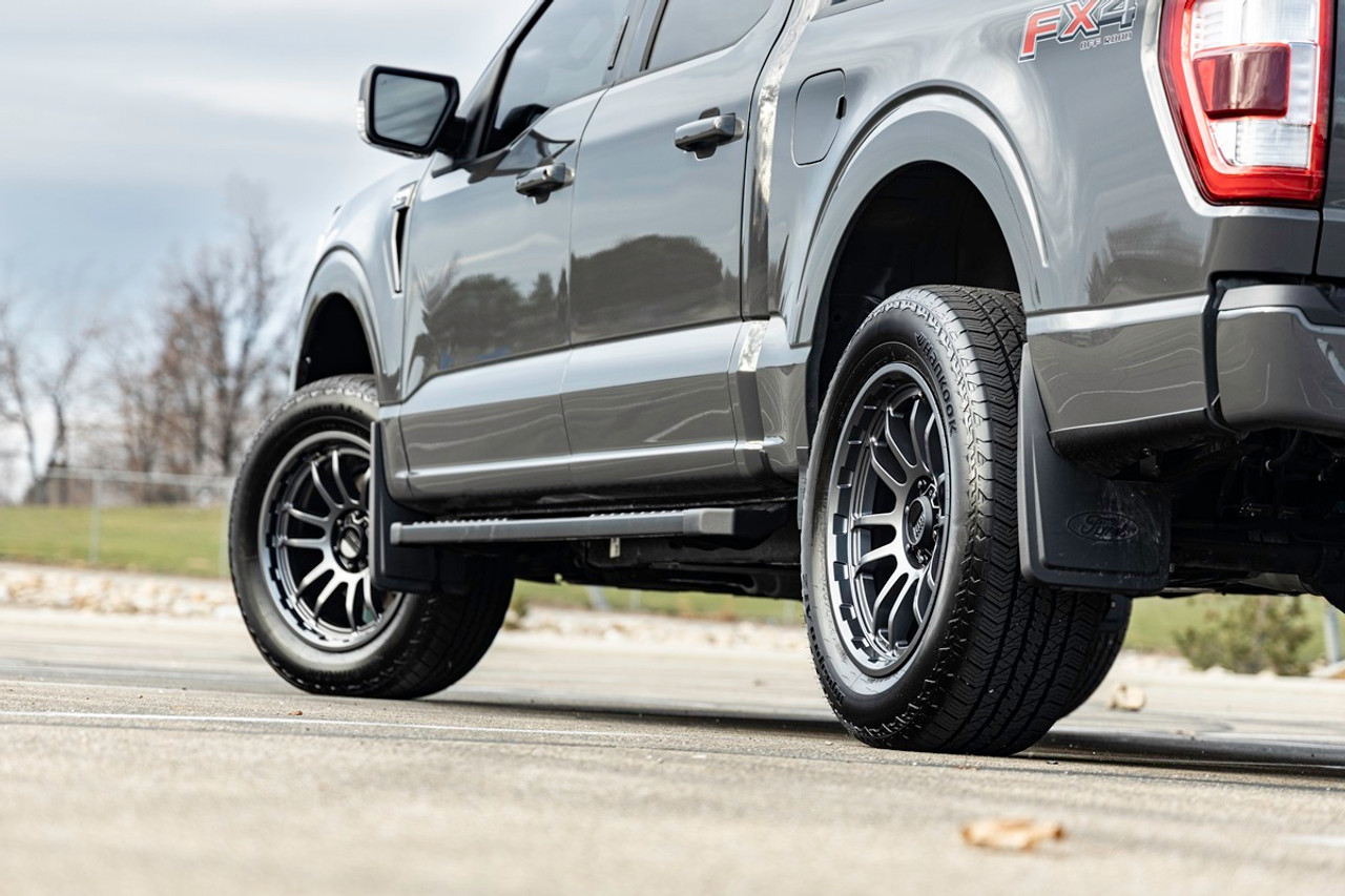 KMC KM727 Wrath 17x8.5 6x5.5 Matte Anthracite Wheel 17" -10mm Rim