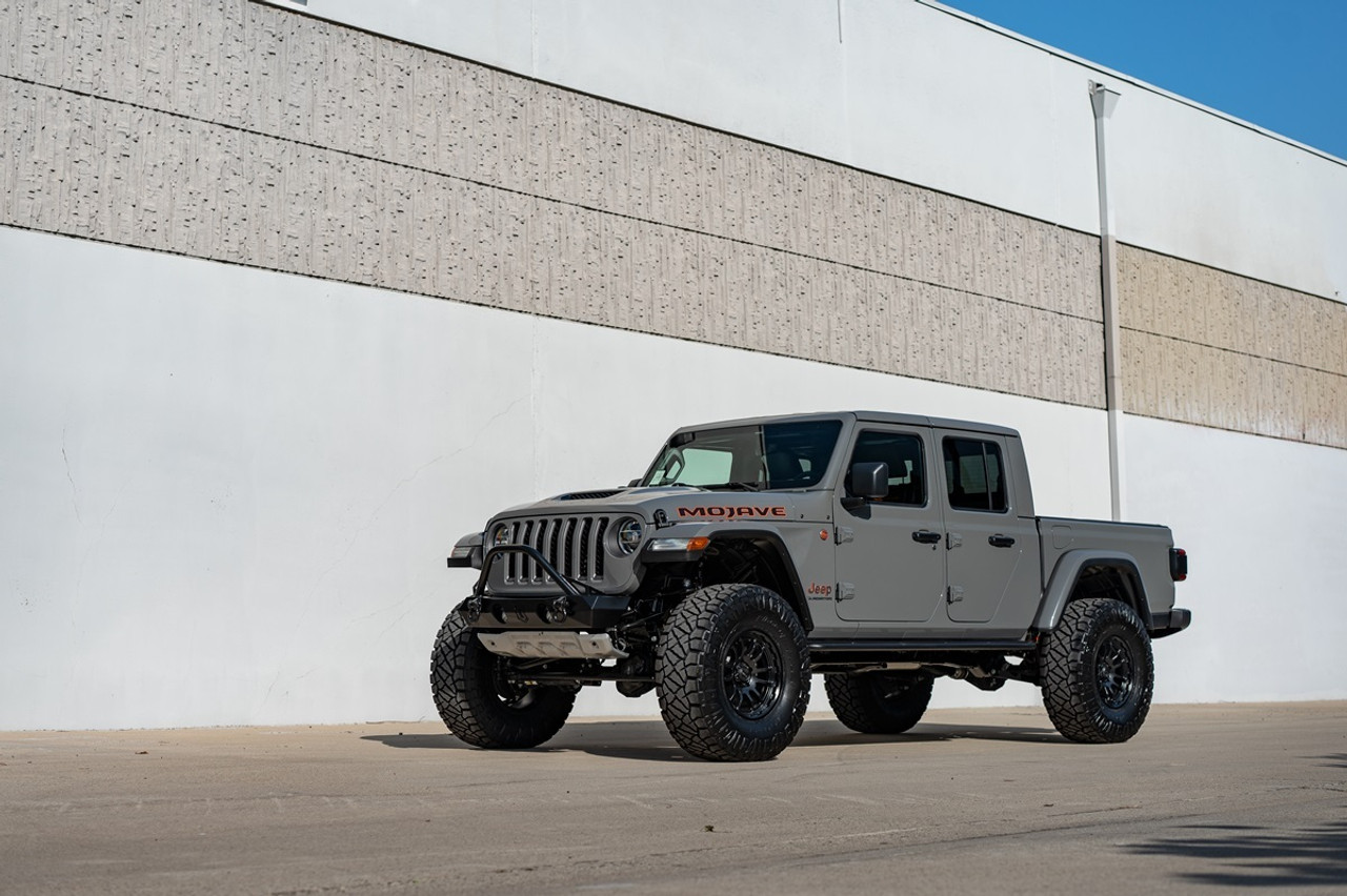 Set 4 KMC KM727 Wrath 20x9 5x5 Satin Black Wheels 20" 0mm Rims