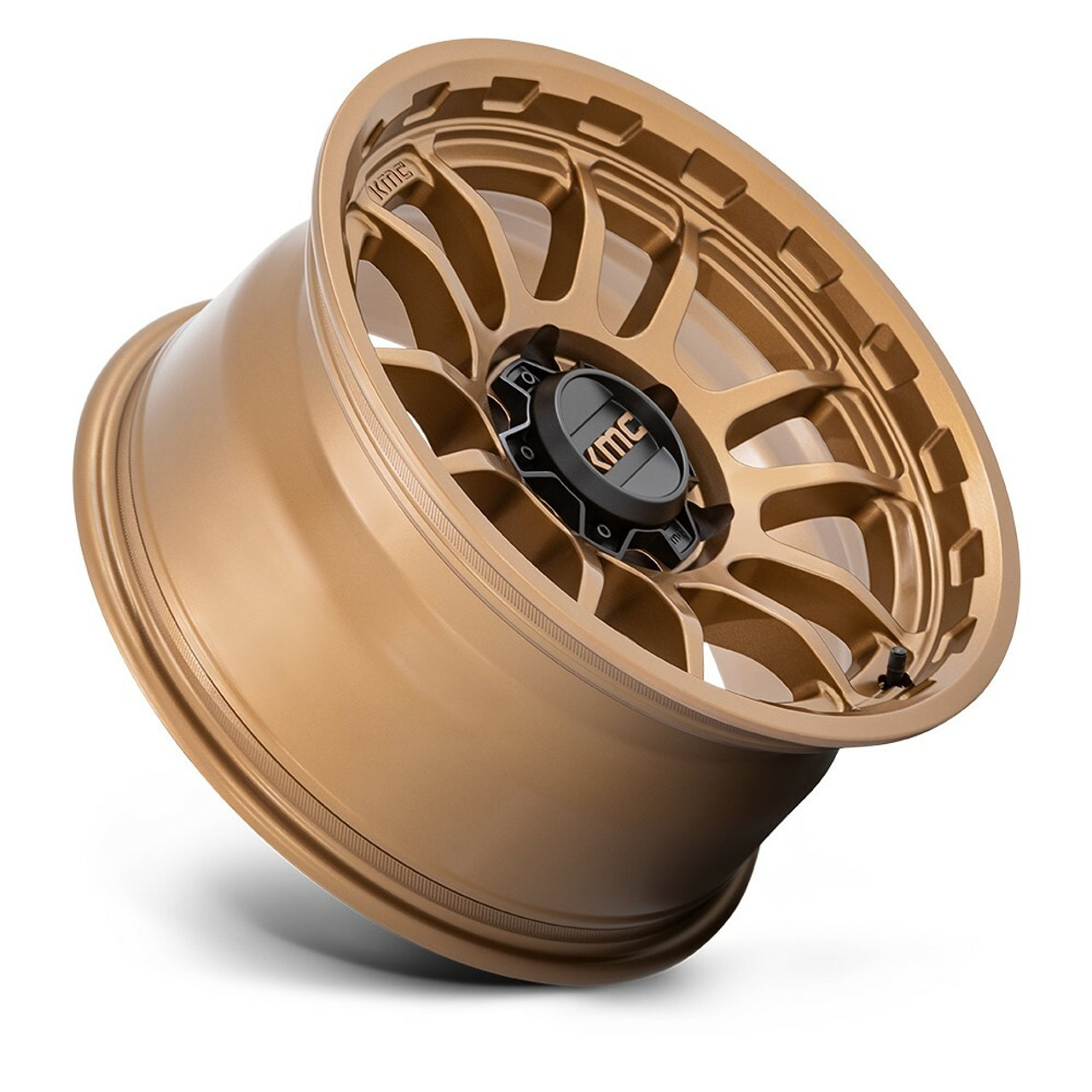Set 4 KMC KM727 Wrath 20x9 6x135 Matte Bronze Wheels 20" 0mm Rims