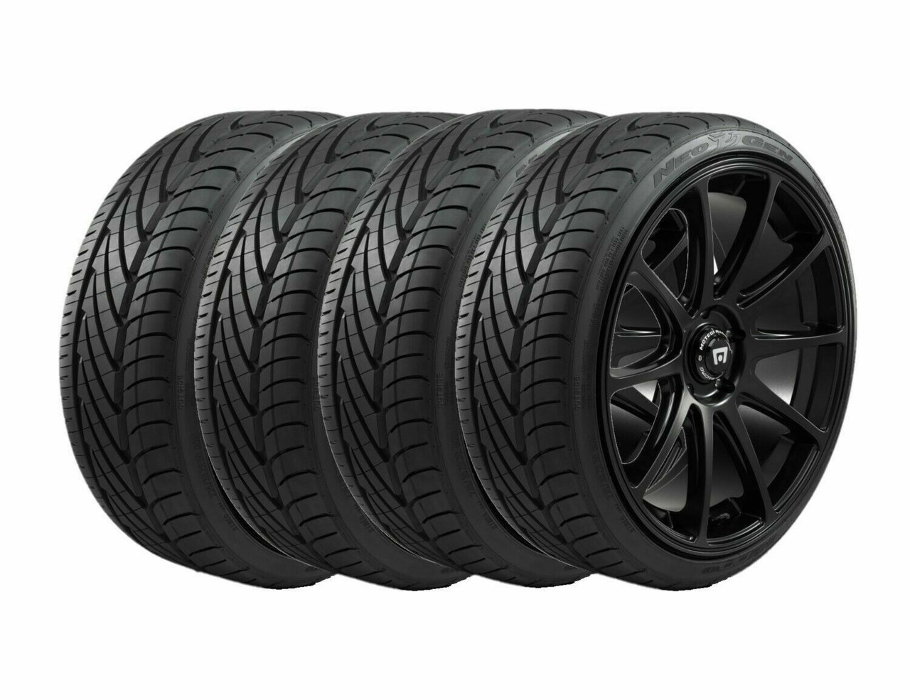 215/40ZR18 Set 4 Nitto Neogen All Season High Performance Tires 89W 24.8 2154018