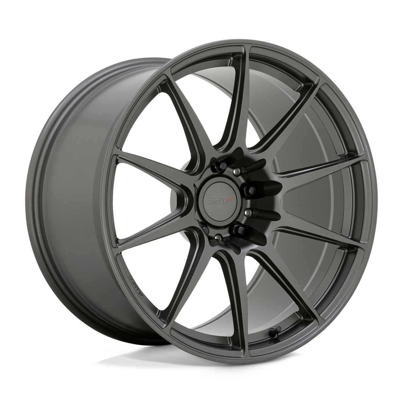 TSW Kemora 18x8 5x4.25 Matte Gunmetal Wheel 18" 42mm Rim