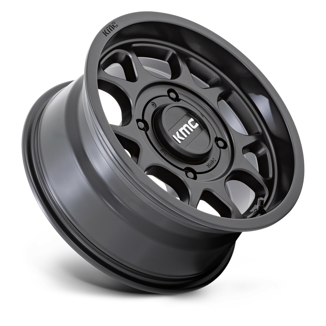 KMC Powersports KS137 Toro S Utv 15x7 4x137 Satin Black Wheel 15" 10mm Rim