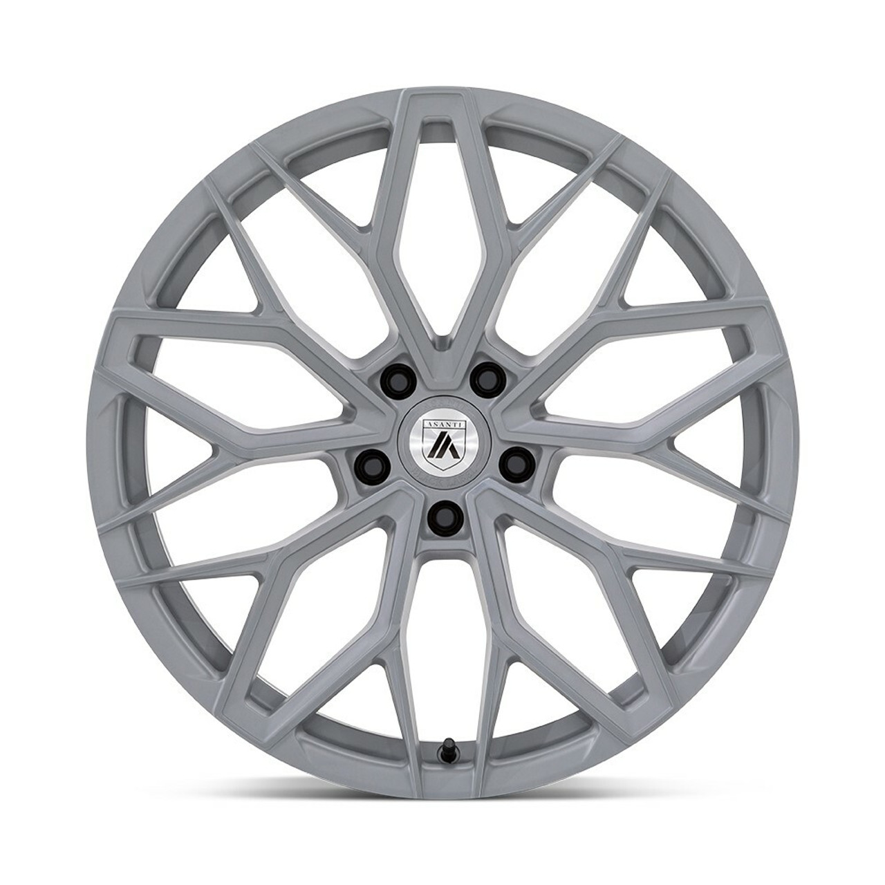Set 4 Asanti Black ABL39 Mogul 20x11 5x115 2-Tone Battleship Gray Rims 20" 22mm