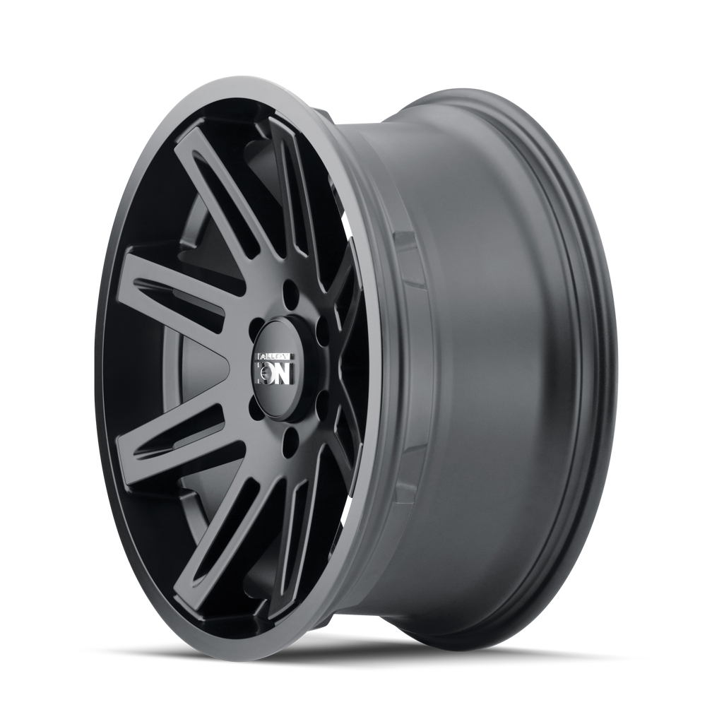 Set 4 20" Ion 142 20x9 Matte Black 5x5.5 Wheels 0mm Rims