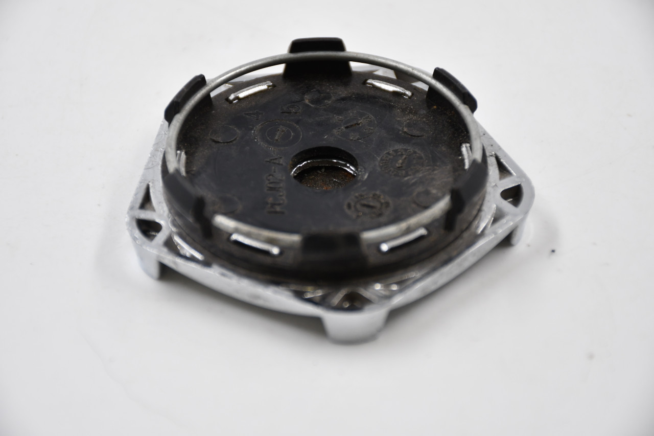 Adavnti Racing Chrome & Machined w/ Black Logo Wheel Center Cap Hub Cap PCJ02-A(MACH) 2.75" Snap In