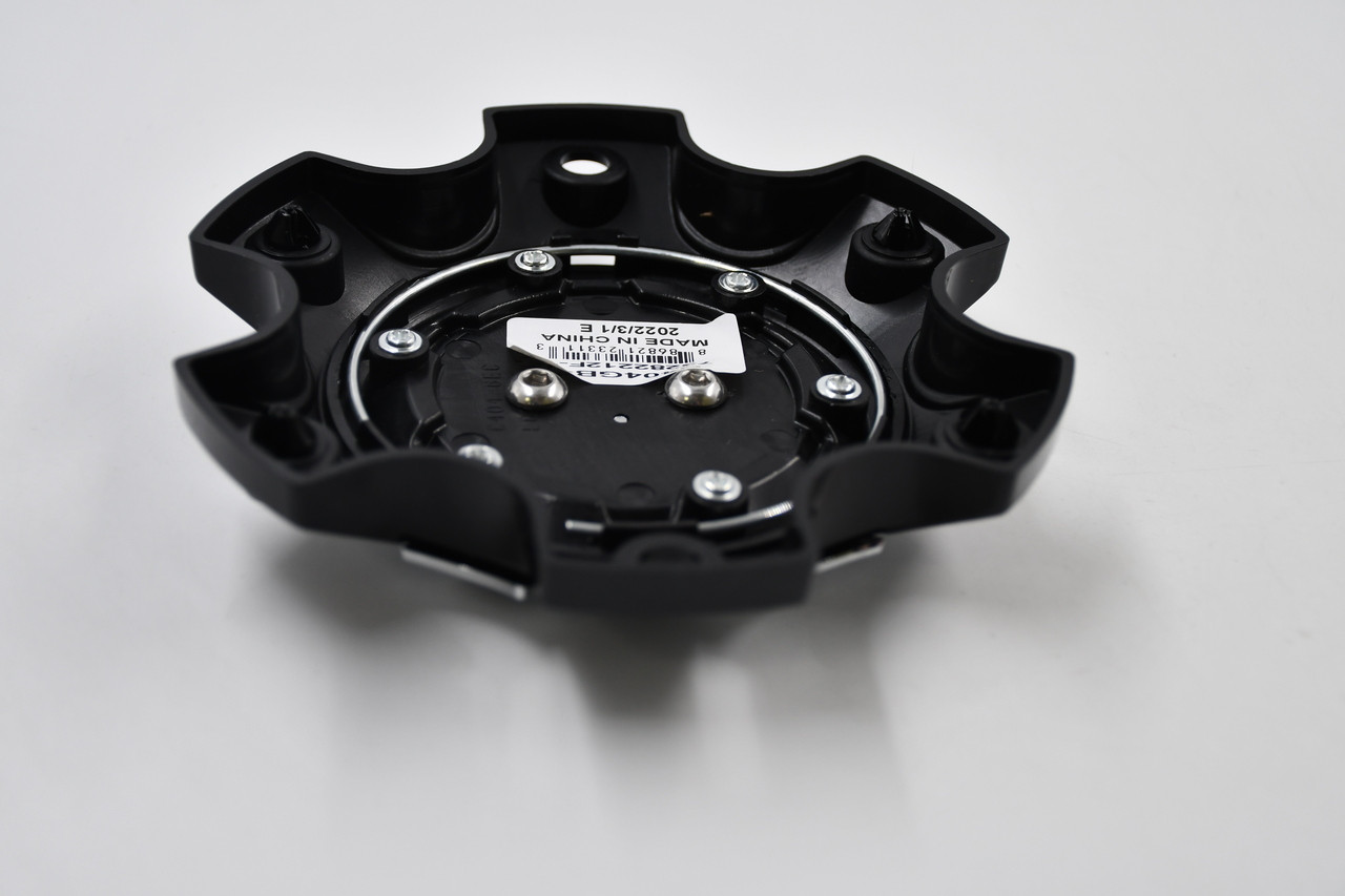 Vision 348 349 404 409 C404GB-6V Gloss Black Chrome Wheel Center Cap 6x135 6x5.5