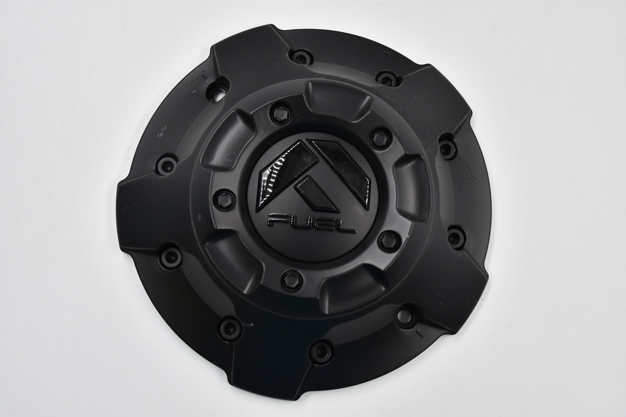 Fuel Off Road Matte Black w/ Gloss Black Logo Wheel Center Cap Hub Cap 1003-81MBGB 7.125" 8 Lug