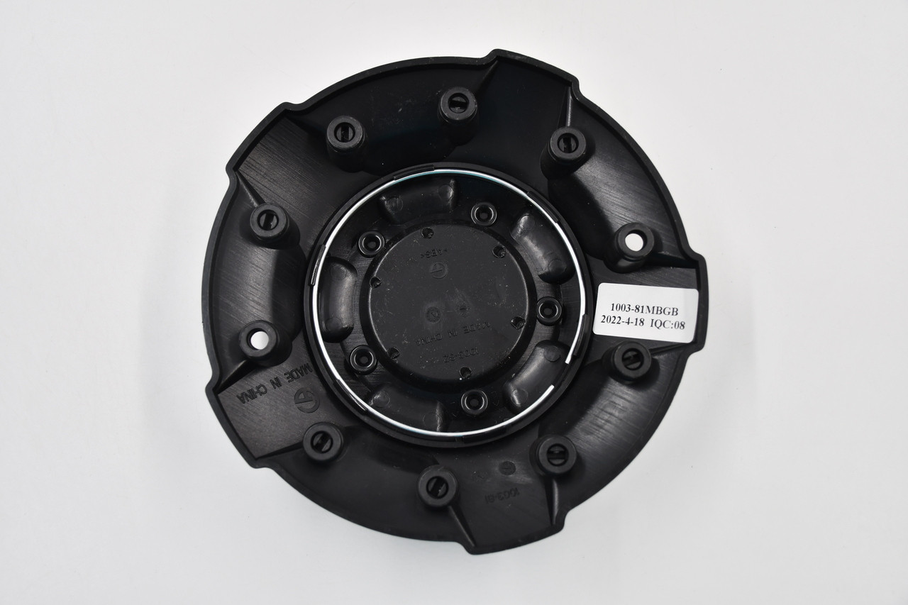 Fuel Off Road Matte Black w/ Gloss Black Logo Wheel Center Cap Hub Cap 1003-81MBGB 7.125" 8 Lug