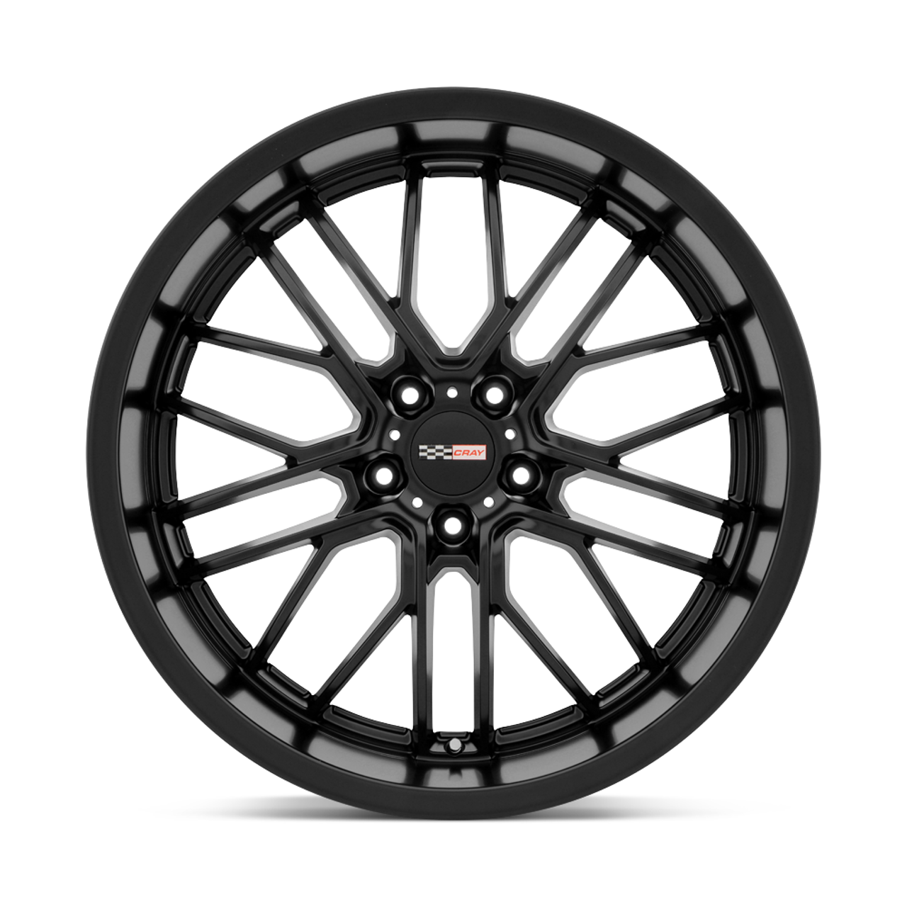 Cray Eagle 18x9 5x4.75 Matte Black Wheel 18" 50mm Rim