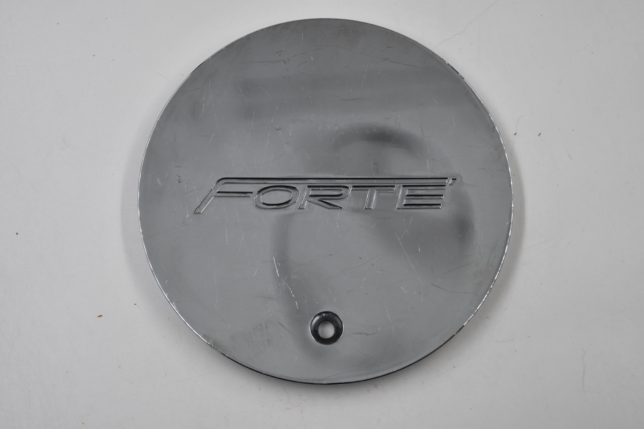 Forte Chrome Wheel Center Cap Hub Cap NCF0002 6.125" Bolt On
