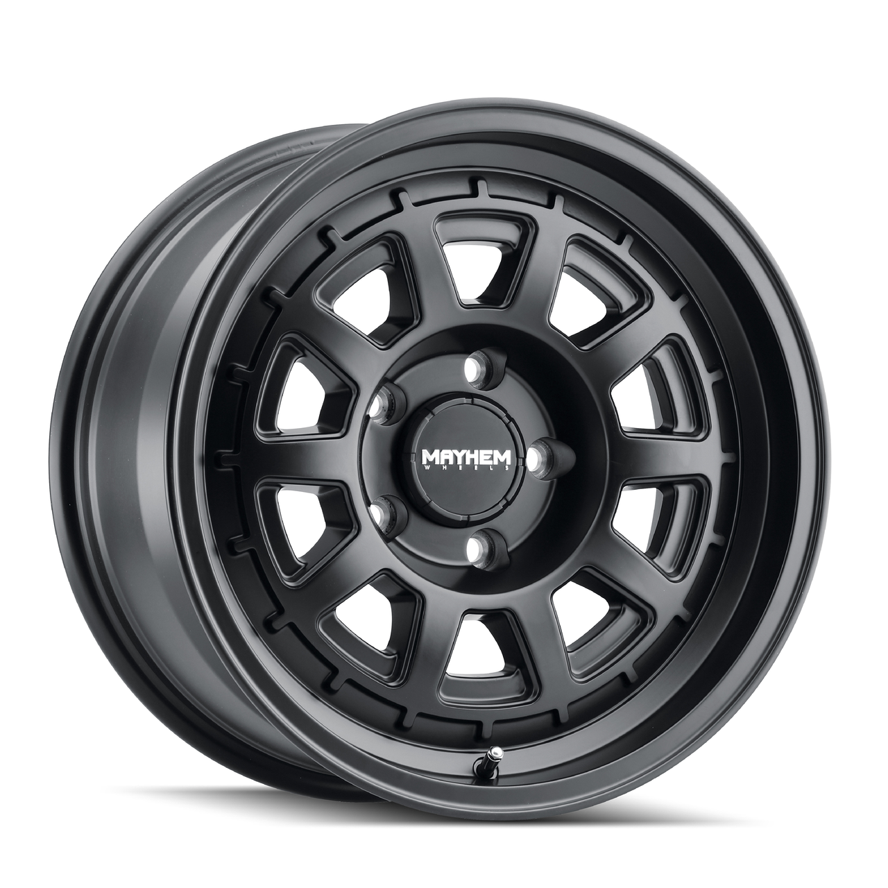 15" Mayhem Voyager 15x7 Matte Black 5x120 Wheel 15mm Rim