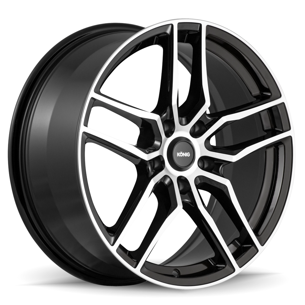 Set 4 18" Konig 49MB Intention  18x8 Wheels 5x120 +35mm