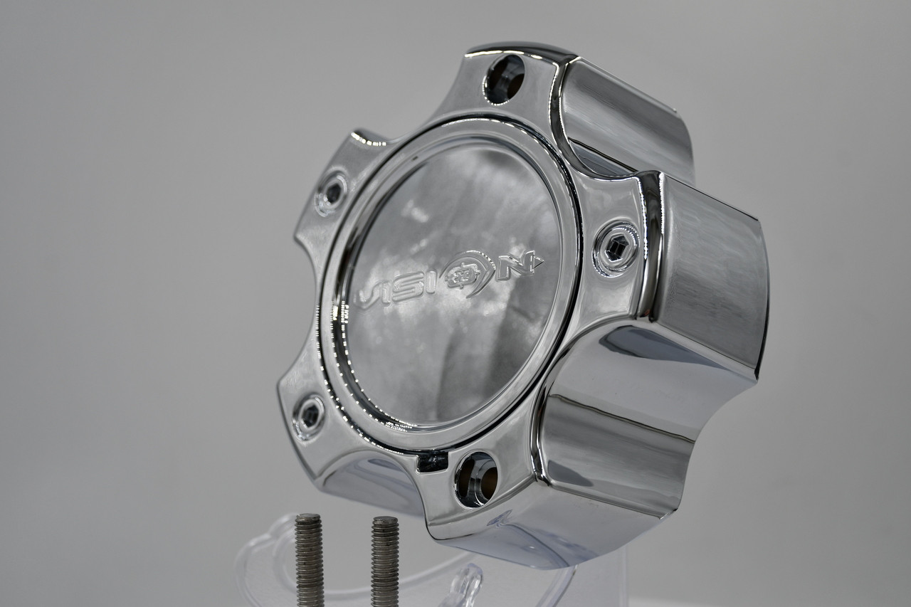 Vision 5-lug chrome center cap