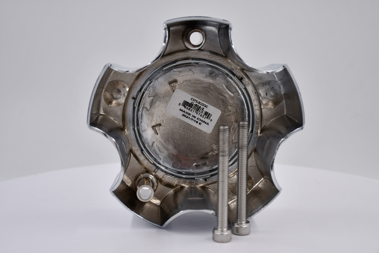 Vision Warrior C375-5CDOC 375 Chrome Wheel Center Cap 5x5.5 5x135 5x150 5 Lug