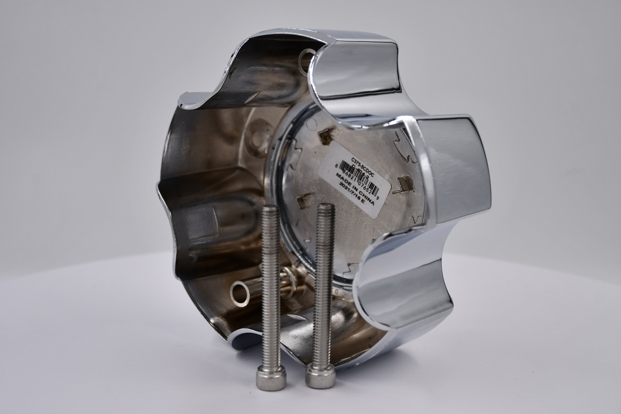 Vision Warrior C375-5CDOC 375 Chrome Wheel Center Cap 5x5.5 5x135 5x150 5 Lug